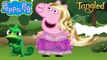 Peppa Pig Princess Painting Episodes _ Peppa Pig Transforming Disney Princesses Part 2
