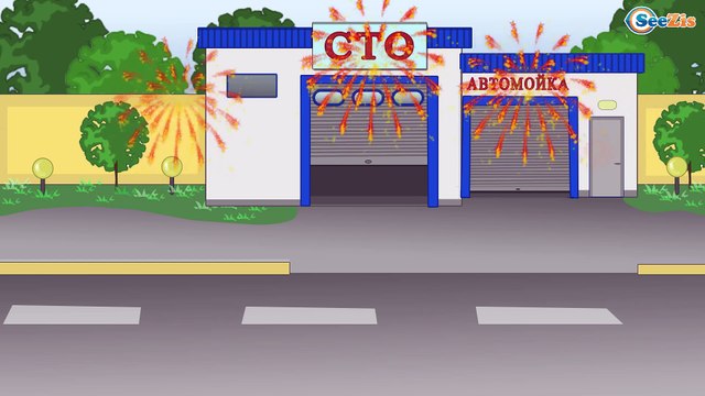 Car Cartoons for kids. Tow Truck. Car Service and Car Wash Adventures. Monster Truck. Episode 115