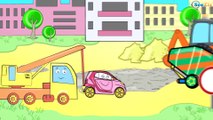 ✔ Bulldozer with Excavator and Heavy Vehicles / Cars Cartoons Compilation for kids / 83 Episode ✔