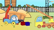 ✔ Cartoons Compilation / Crane. Construction Equipment and Heavy Vehicles for kids / 85 Episode ✔