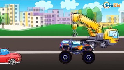 ✔ Ambulance with Best Friend — Monster Truck / Cars Cartoons Compilation for kids / 79 Episode ✔