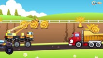 ✔ Car Cartoons for children. Monster Truck Race. Racing Cars. Heavy Vehicles. Monster Truck TV ✔