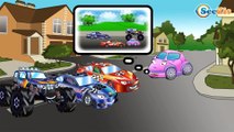 ✔ Cartoons Compilation for children / Monster Truck with Sport Cars Race / New Track / 20 Minutes ✔