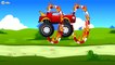 Car Cartoons. Monster Truck Race with obstacles. Extreme Speed & Jumping. Emergency Cars TV