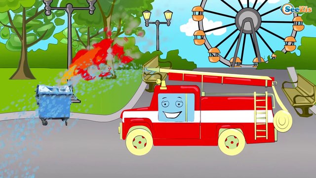 ✔ Emergency Vehicles Cartoons for kids / Car Service and Car Wash / Compilation for children ✔
