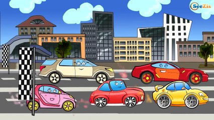 ✔ Cars Cartoons for children. Tow Truck and Car Service. Race. Emergency Vehicles for kids ✔