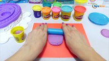 Play Doh How to Make a Kinder Surprise Ice Cream Rainbow Cake