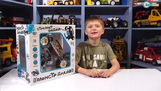✔Монстр Трак. Игорек распаковывает новую Машинку. Видео для детей / Monster Truck ✔