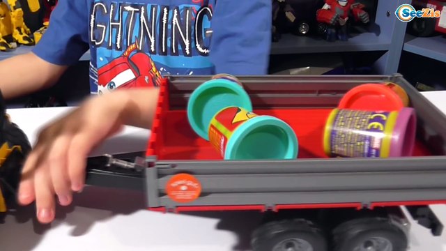 ✔ BRUDER Машинки. Асфальтоукладчик. Дорожная техника. Спецтехника для детей. Видео для детей ✔