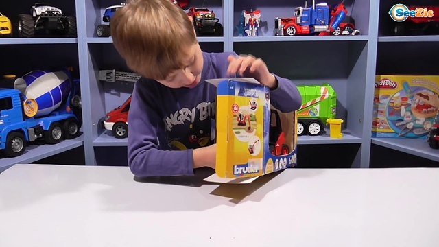✔ BRUDER. Распаковка Погрузчика от Игорька / Машинки для мальчиков / Loader / Unboxing Toys ✔