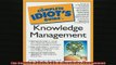 FREE PDF  The Complete Idiots Guide to Knowledge Management  DOWNLOAD ONLINE