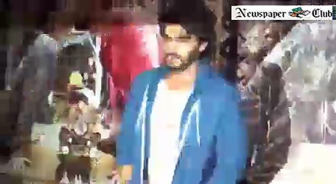 ki and ka screening, amitabh bachchan, jaya bachchan, arjun kapoor, kareena kapoor