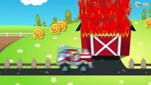 Car Cartoons for children. Truck, Excavator and Tractor in the village. Monster Truck. Episode 73