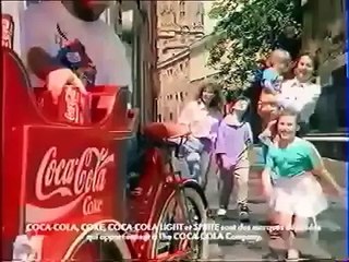 PUBLICITE   Coca Cola Euro Disney 1992 France