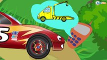Car Cartoons for kids. Racing Car & Monster Truck Race. Track with obstacles. Episode 57