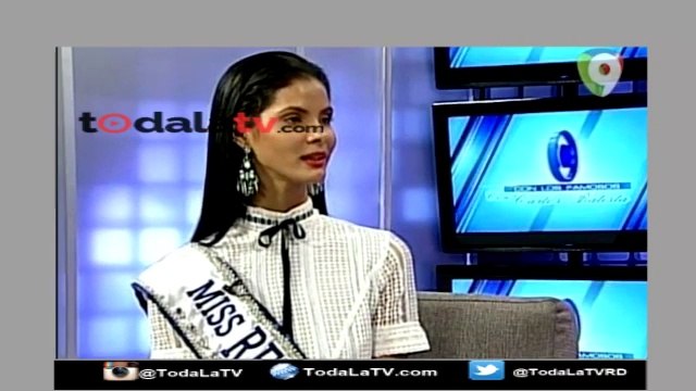 SAL GARCIA MISS UNIVERSO RD ME SENTÍ TRISTE PUES PENSE RECIBIRÍA EL APOYO DE LOS DOMINICANOS-CON LOS FAMOSOS-VIDEO