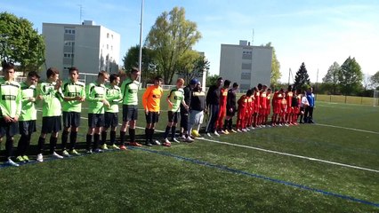 Présentation joueurs Bac Sailly U14/15 finale