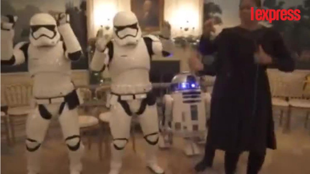 Michelle et Barack Obama se lâchent pour le Star Wars Day