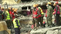Living Woman Pulled from Rubble Six Days after Building Collapses