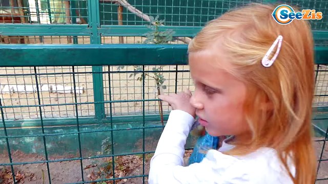 ✔ Кукла Эльза Холодное Сердце. Девочка Маша на Прогулке в Экопарке / Frozen Elsa Disney Princess ✔