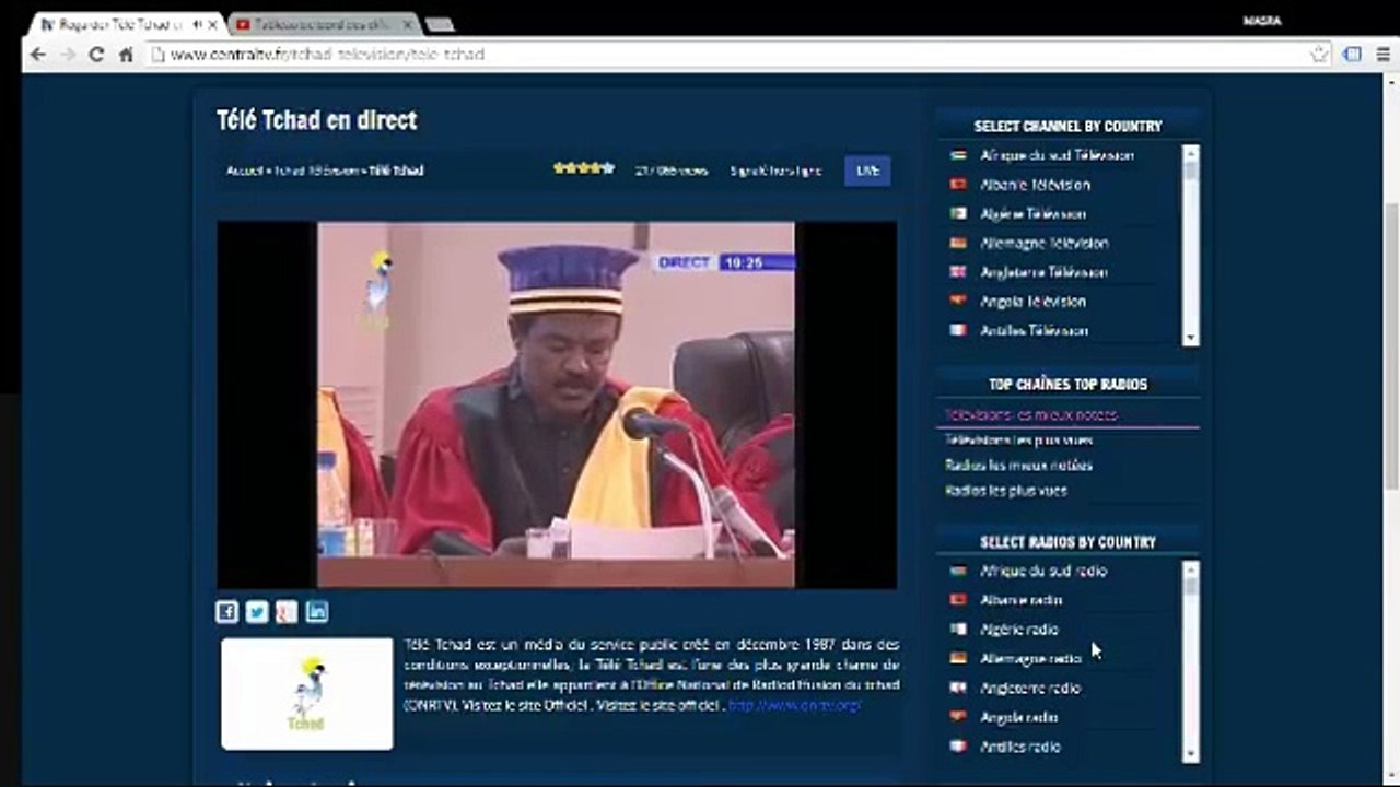 TCHAD : Les résultat définitif de la présidentielle de 10 avril 2016 Partie 1