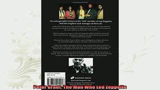 new book  Peter Grant The Man Who Led Zeppelin