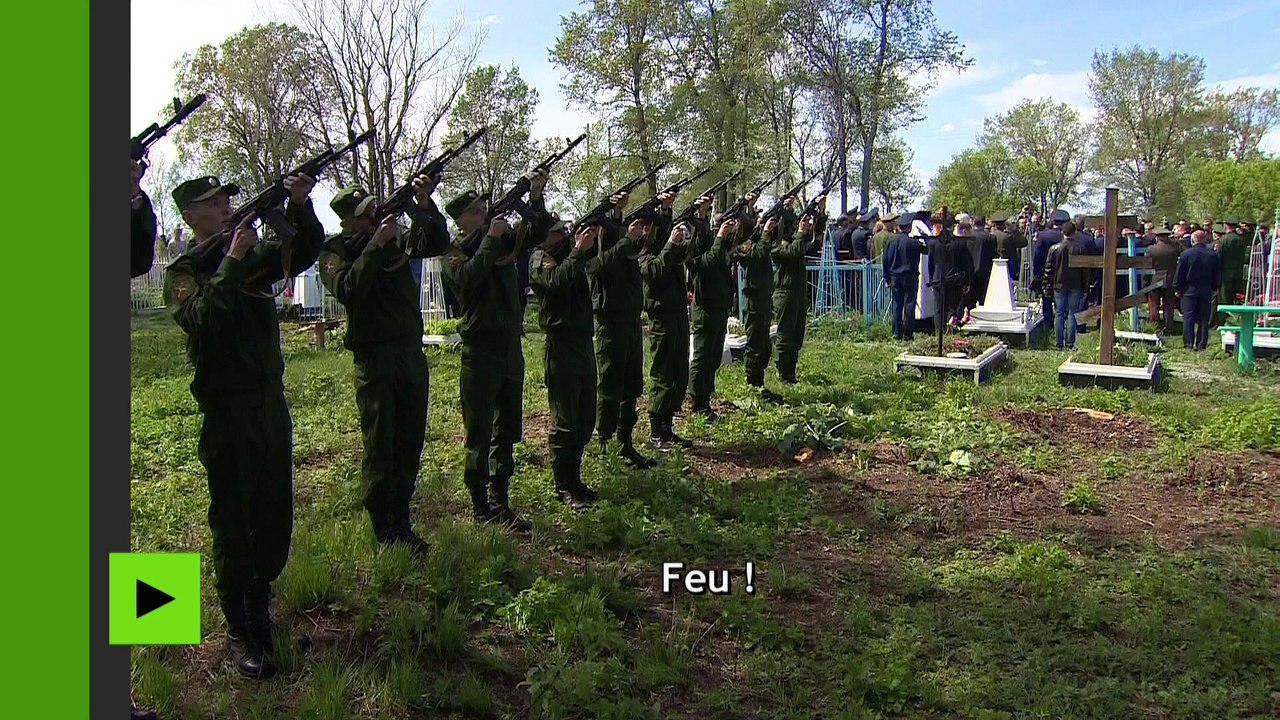 Le «Rambo russe» tombé à Palmyre face à Daesh inhumé dans son village natal avec tous les honneurs