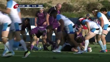 Bel essai de Denver dans le PRO Rugby
