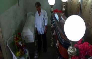 Triste adiós para una madre y su hija