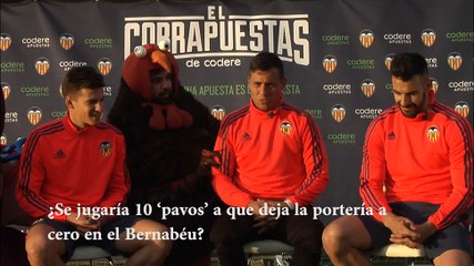 Diego Alves- I bet 10 euros that I can keep Real Madrid out