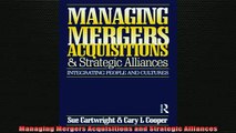 READ book  Managing Mergers Acquisitions and Strategic Alliances Online Free