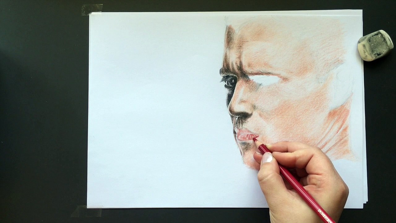 speed drawing - michael scofield