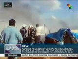 Siria: bombardeo contra campo de refugiados deja decenas de muertos