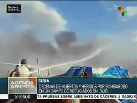 Siria: refugiados, militares y terroristas muertos en diversos ataques