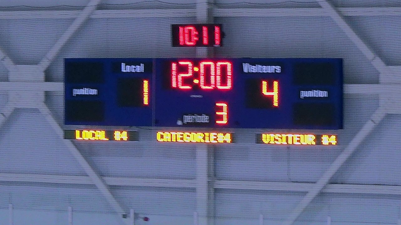 Match 6 mai 2016,Sherifs vs Kings, 3 ieme periode