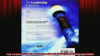 READ book  The Leadership Experience Available Titles CengageNOW  FREE BOOOK ONLINE
