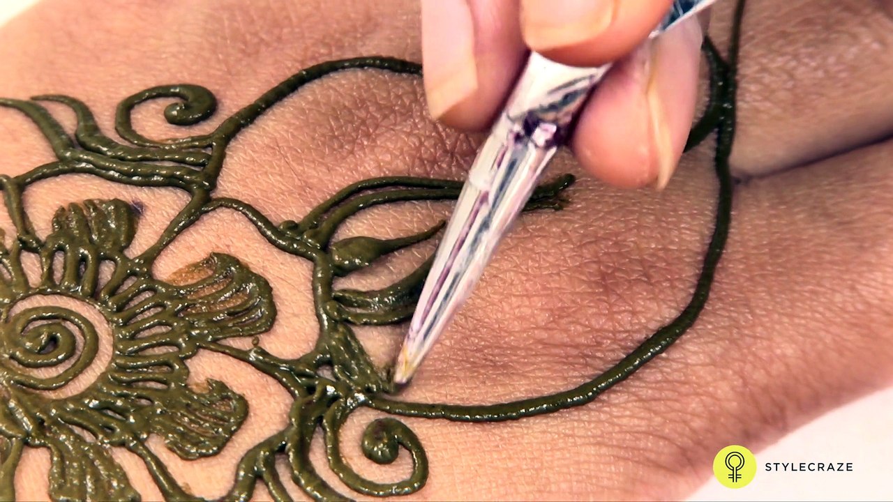Colourful Arabian Mehndi Designs