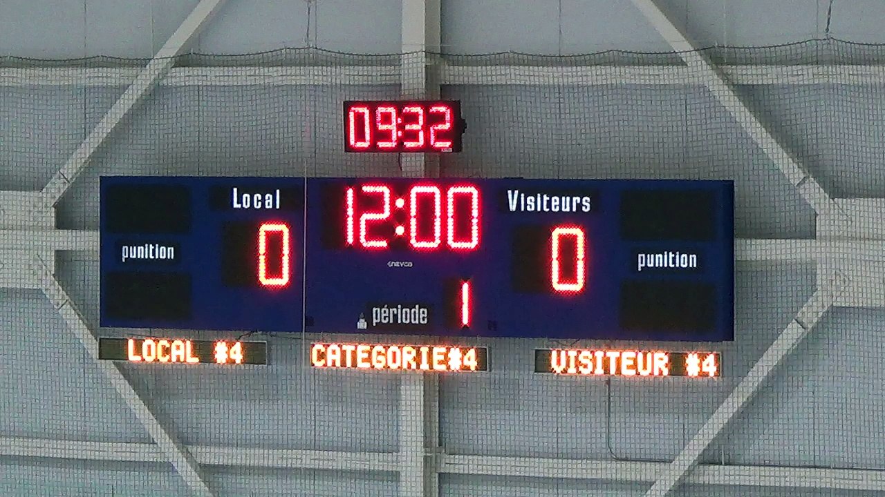 Match 6 mai 2016,Sherifs vs Kings, 1 iere periode