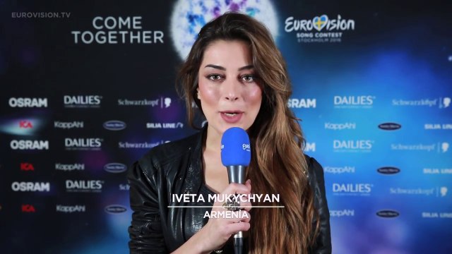 Ивета Мукучян - LoveWave. Вторая репетиция на конкурсе Евровидение - 2016