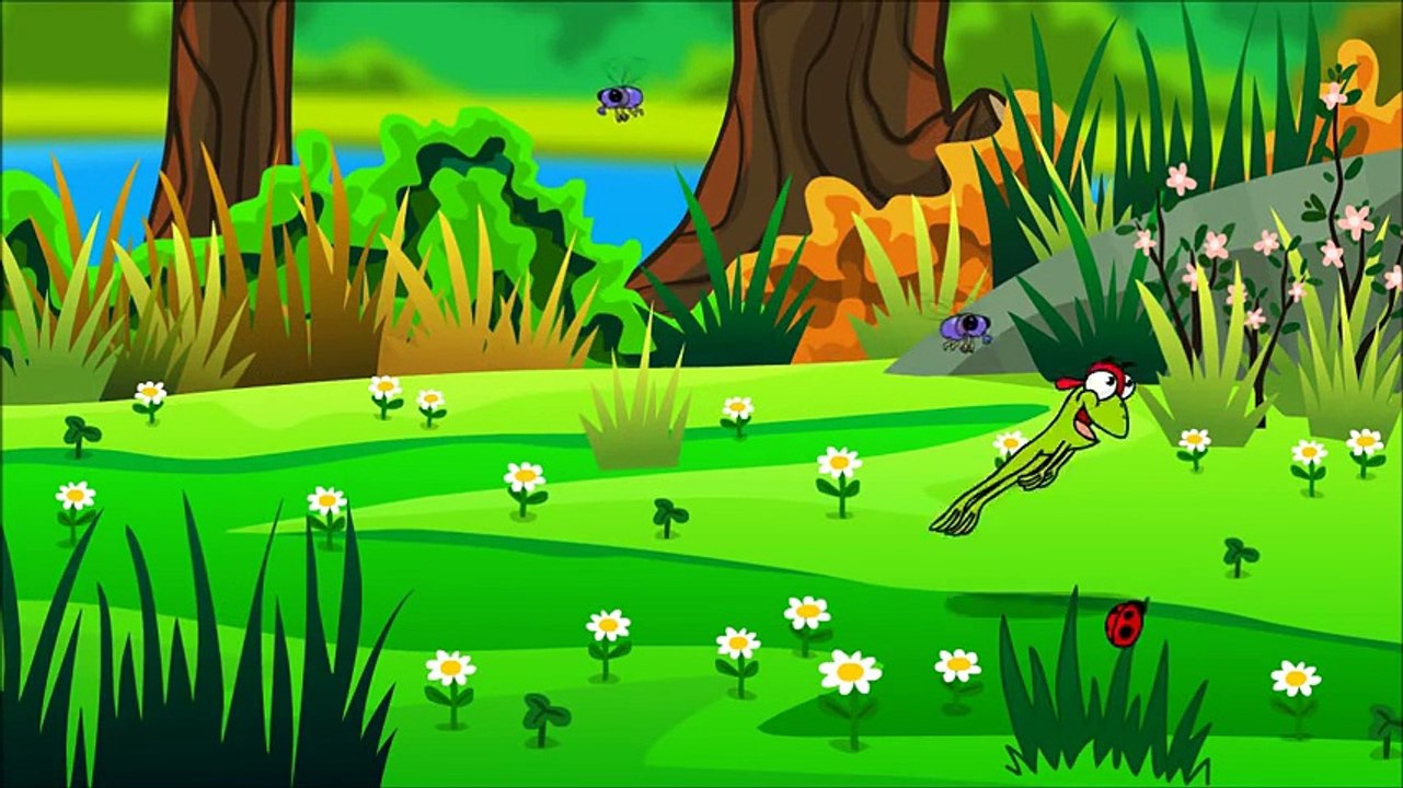 Piosenka dla dzieci Żabka była sobie żabka mała