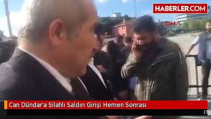 Can Dündar'a Silahlı Saldırı