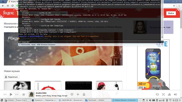 Downloading audio stream in Chromium