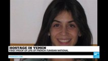 FRANCE 24 Exclusive: Video purportedly shows French woman kidnapped in Yemen