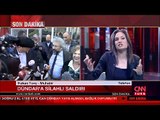 Can Dündar'a Adliye önünde silahlı saldırı anları böyle görüntülendi