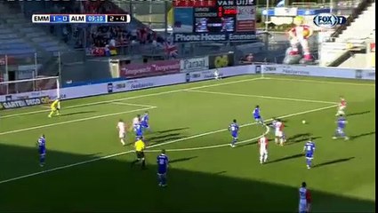 Danso GOAL (1:0) Emmen vs Almere City (2016.05.06)