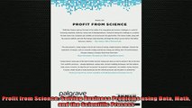 READ book  Profit from Science Solving Business Problems using Data Math and the Scientific Process Full Free