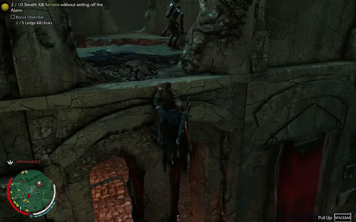 Shadow of Mordor How To Perform a Ledge Kill Dailymotion Video