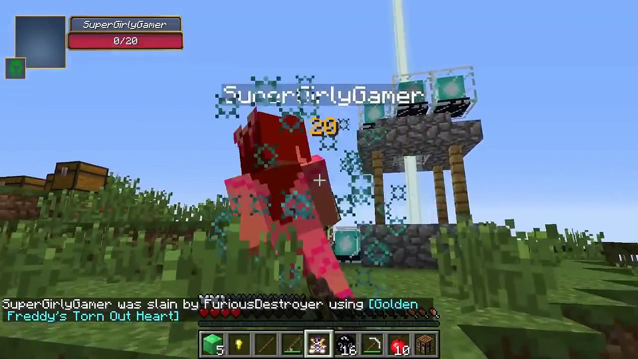Minecraft  SHADOW FREDDY CHALLENGE GAMES   Lucky Block Mod   Modded Mini Game
