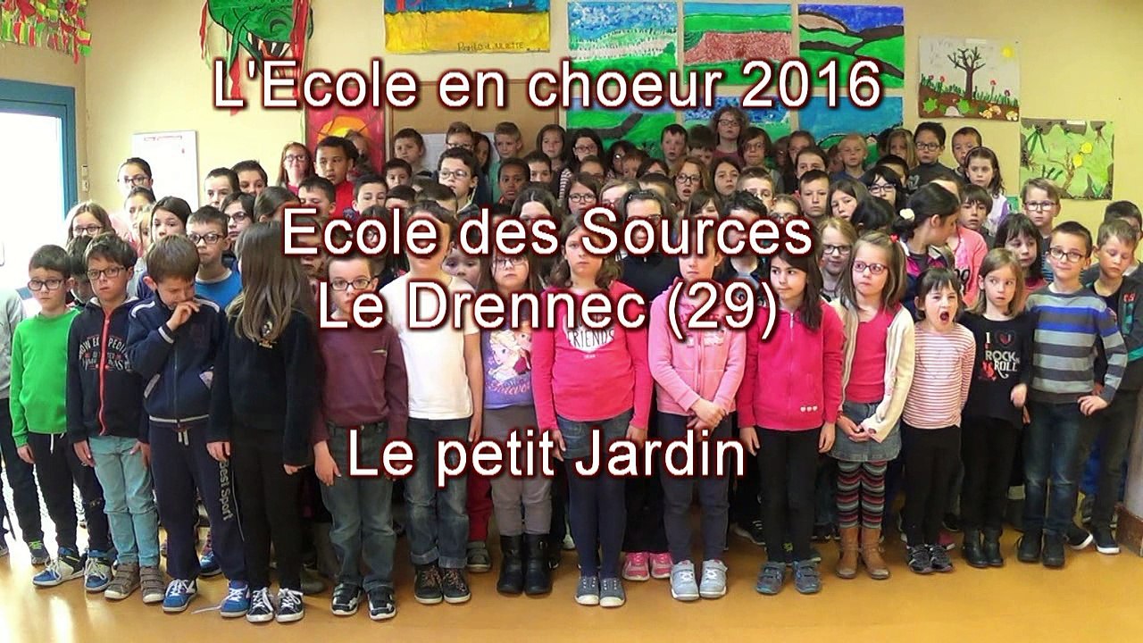 [Ecole en choeur] Académie de Rennes - Ecole des Sources - Le Drennec(29)