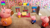 Peppa Pig rabbit's Dinosaur Poop Surprise! - funny adventures with toys playset